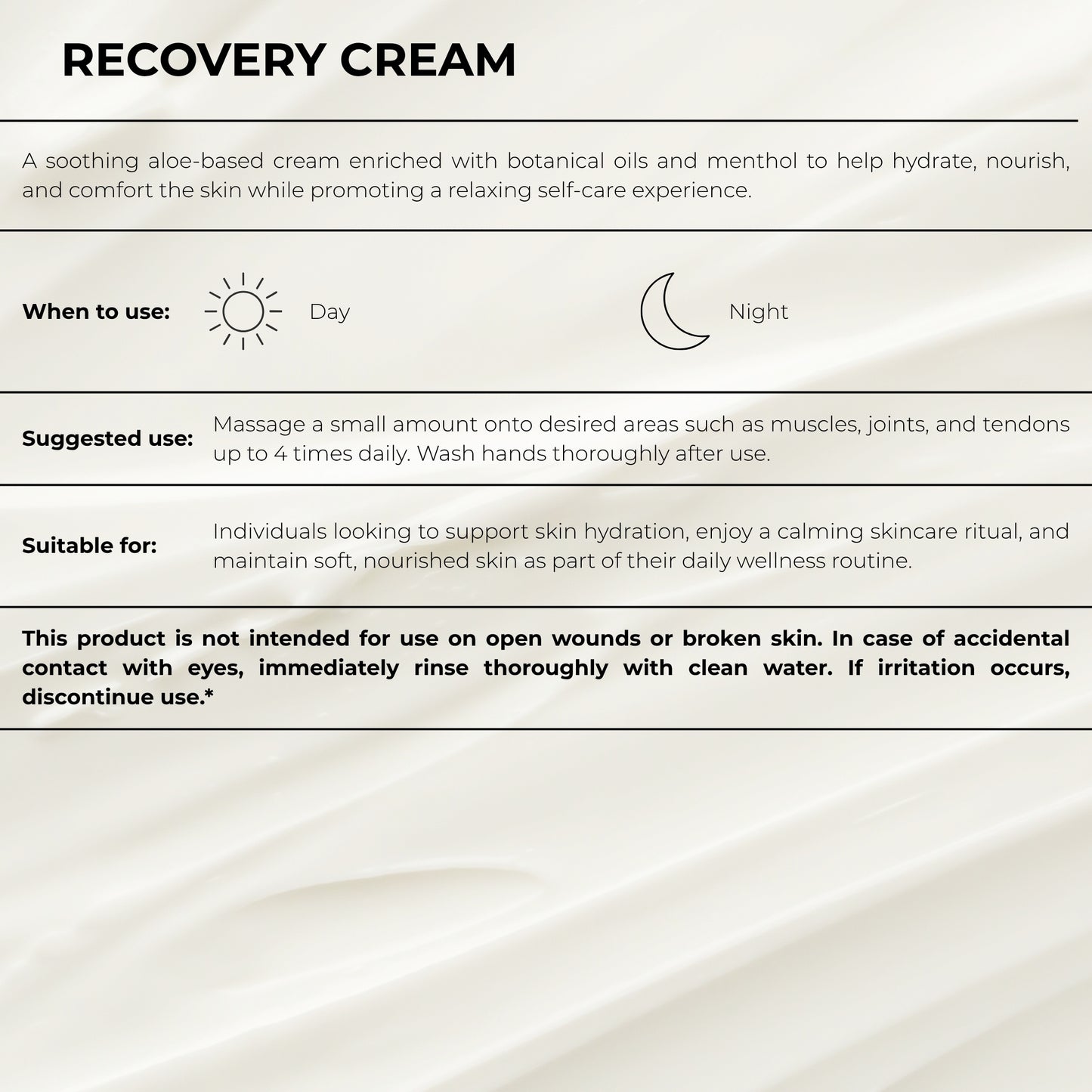Recovery Cream