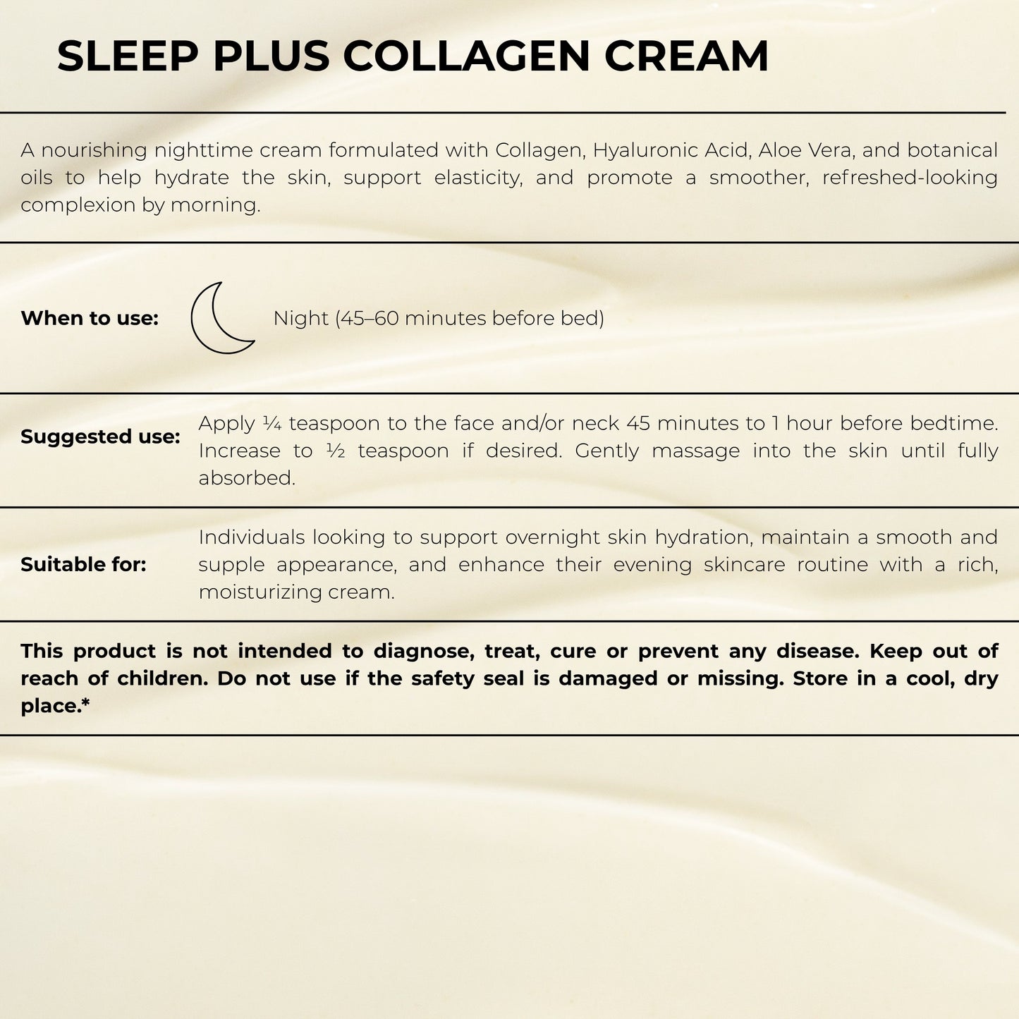 Sleep Plus Collagen Cream
