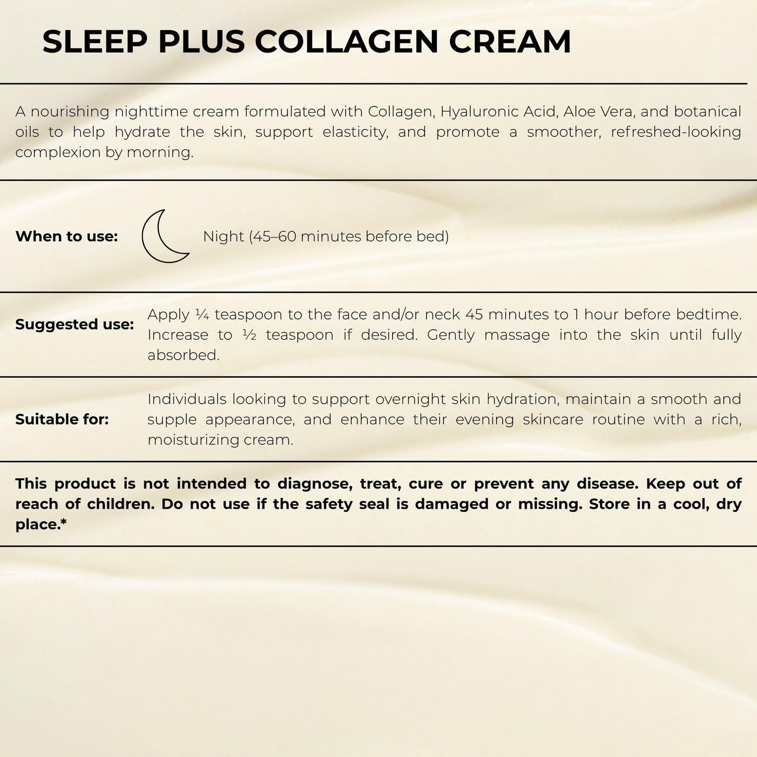 Sleep Plus Collagen Cream