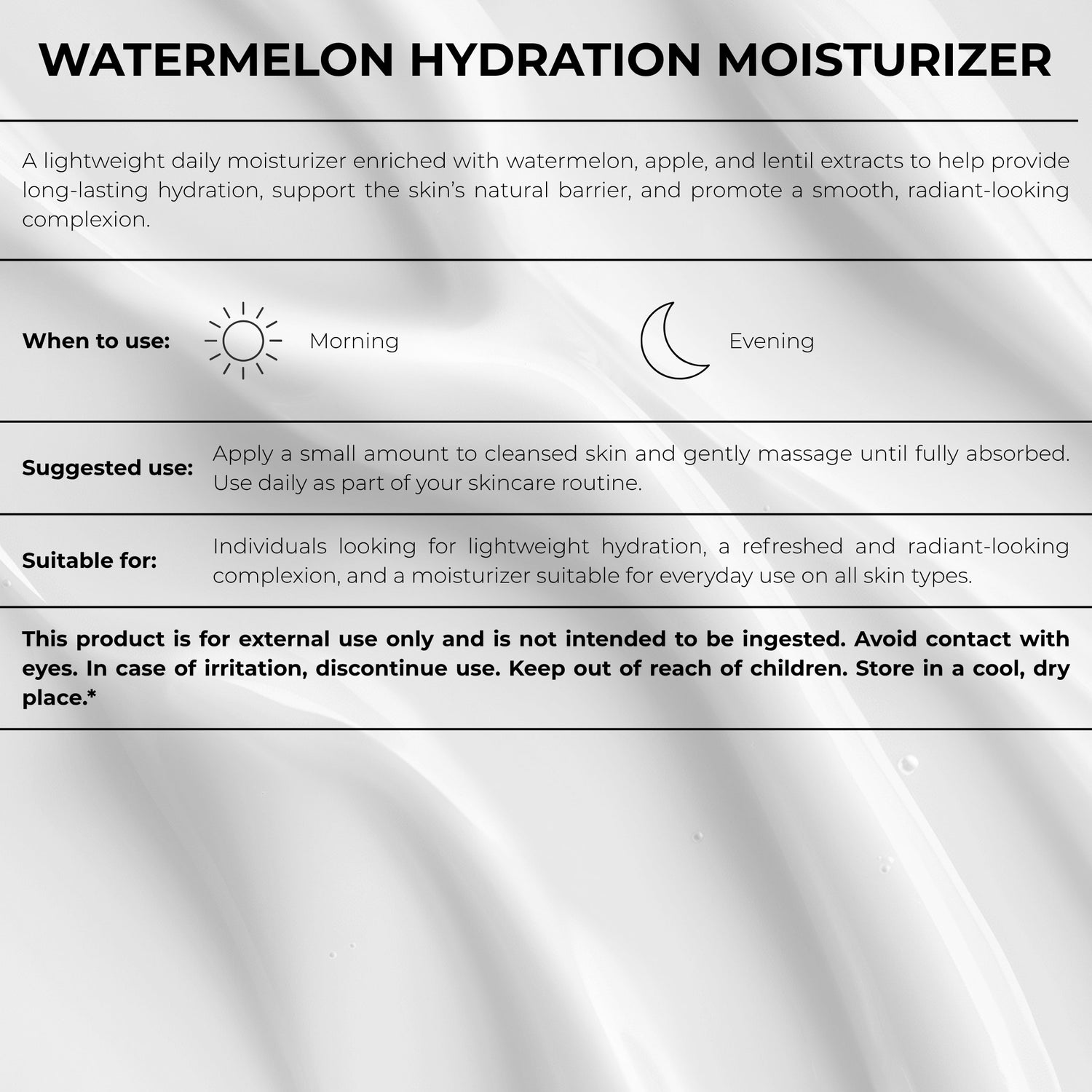 Watermelon Hydration Moisturizer